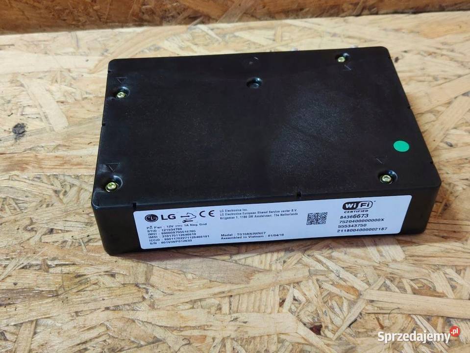Moduł Sterownik WiFi Opel Corsa E 84366673 Pleszew