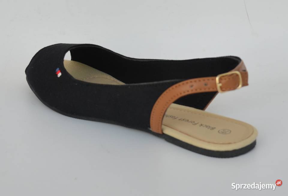 Czarne damskie czółenka rozmiar 36 Żyrardów