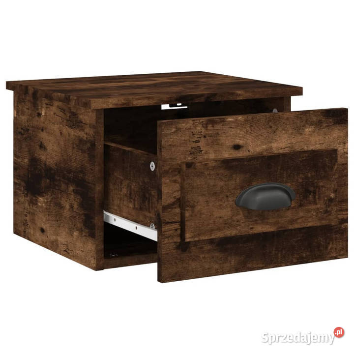 Wisząca szafka nocna przydymiony dąb 415x36x28 mazowieckie sprzedam