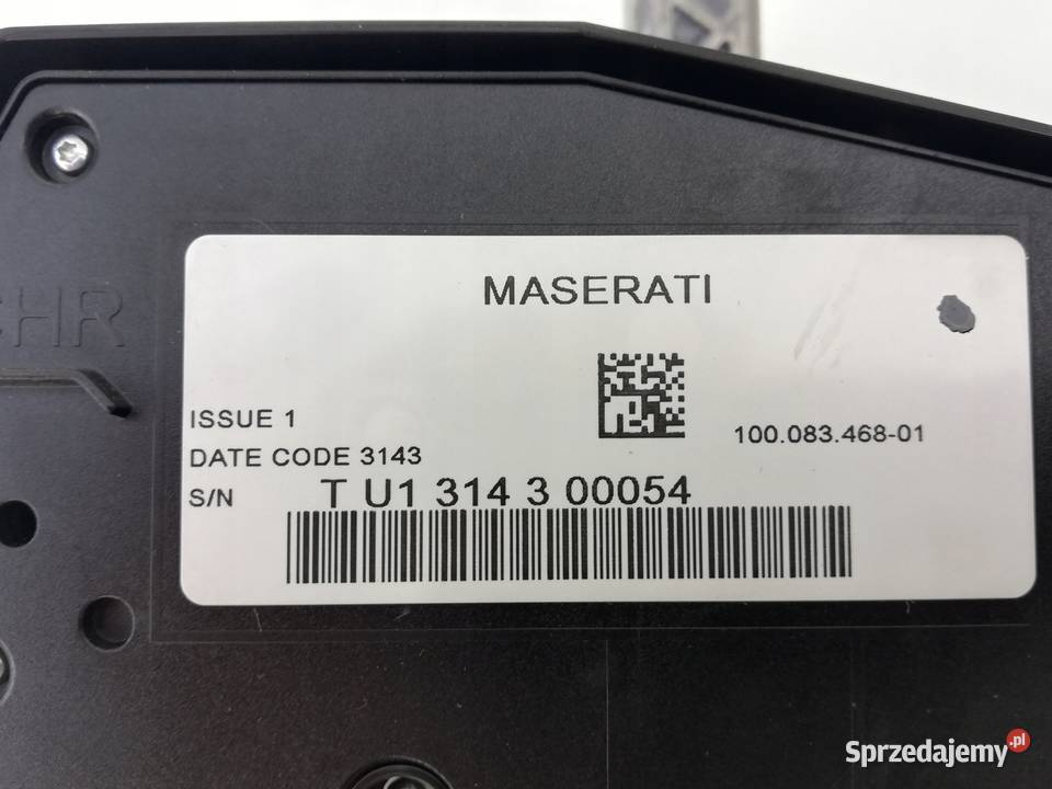 WYBIERAK SKRZYNI LEWAREK MASERATI GHIBLI osobowe Nowy Tomyśl sprzedam