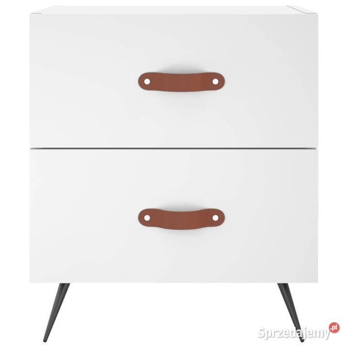 Szafka nocna biała 40x35x475 materiał Warszawa