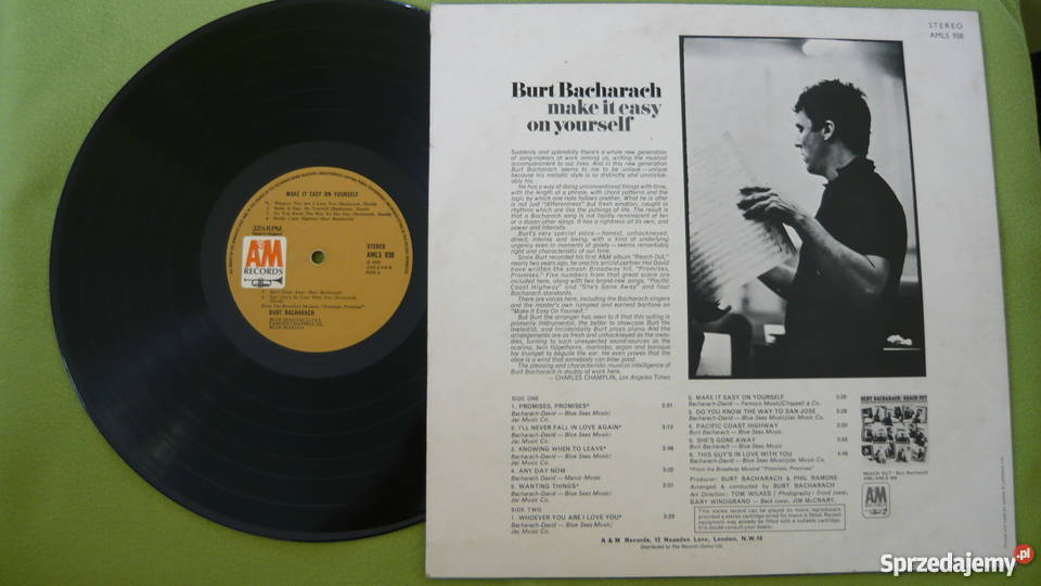 Płyta Burt Bacharach Myszków sprzedam
