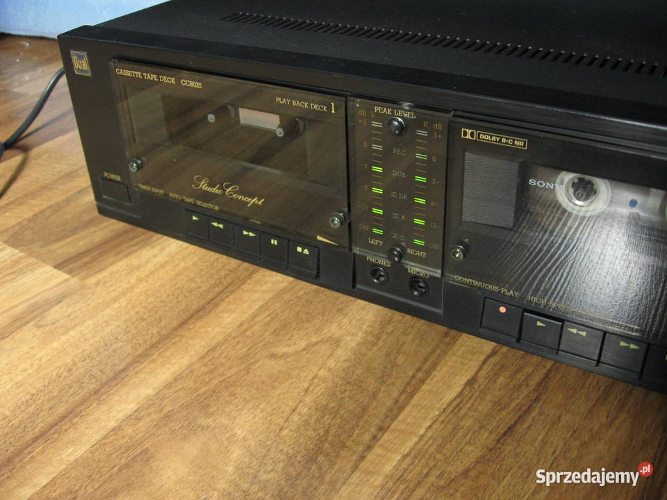 Unikatowy magnetofon Dual CC 8025 Cassette Deck