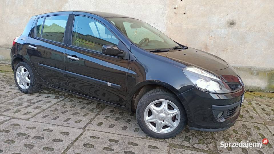 Clio III 1 6benzyna 89 5 drzwi Czarne Klima Alu Clio Stargard sprzedam