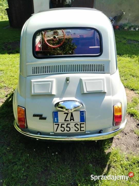 Fiat 500 F 1970 4 lata renowacji oryginał