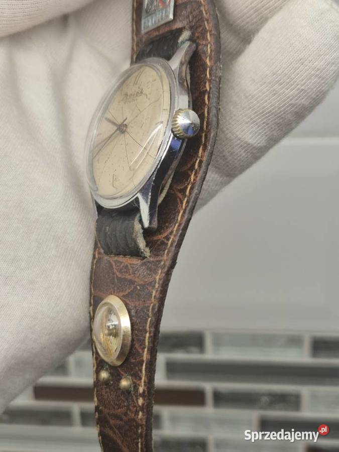 Polski zegarek Zodiak vintage śląskie