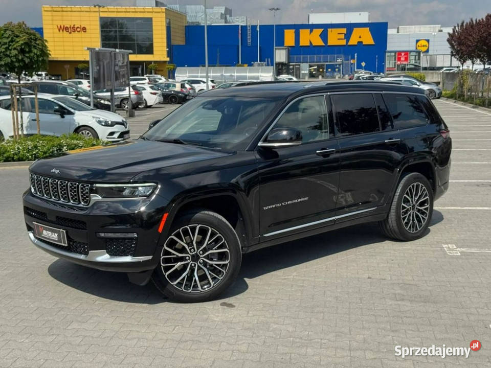 Jeep Grand Cherokee L Summit Reserve Topowa tempomat mazowieckie Warszawa