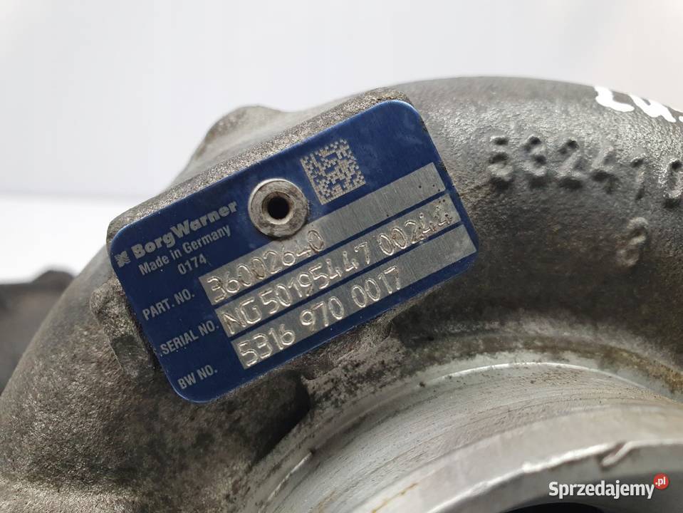 TURBOSPRĘŻARKA Volvo S80 24 D5 36002640 Chełm