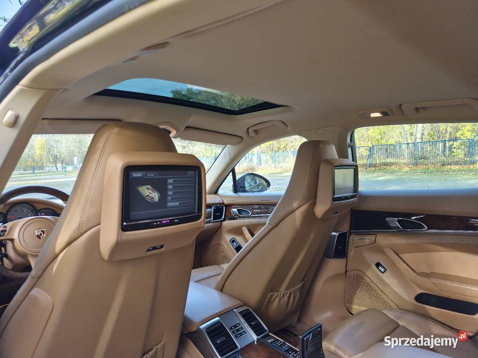 Porsche Panamera 4s 48v8 Lodówka 4strefy TV Łódź