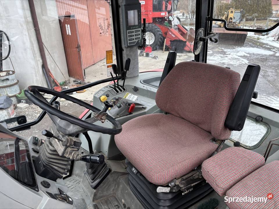 Massey Ferguson 6180 w oryginale Półbiegi pod obciążeniem Pilzno