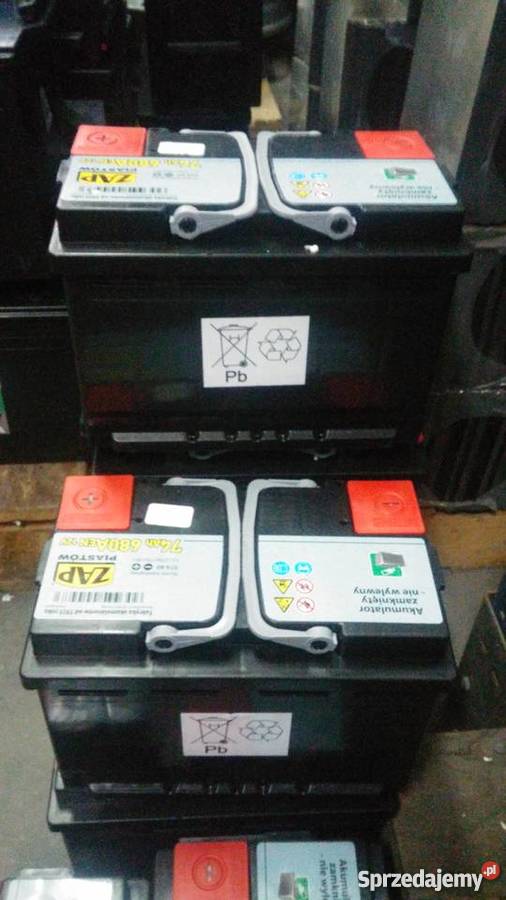 AKUMULATOR 12V74AH680A PRAWY PLUS 276175190 Części samochodowe Brzozówka