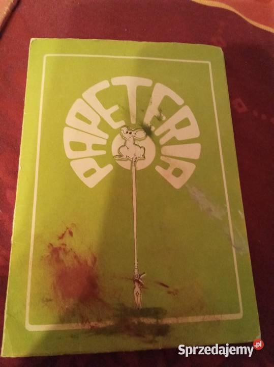 Papeteria mała teczka PRL mysz Warszawa