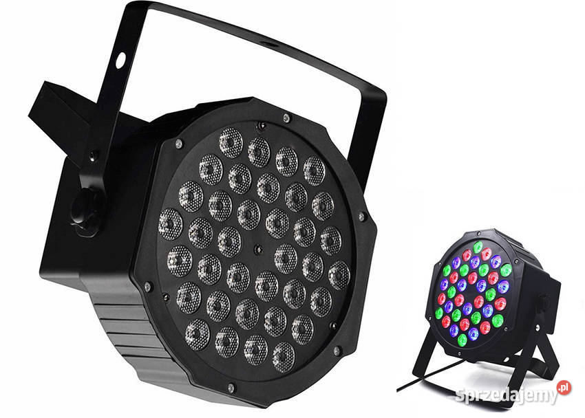Reflektor lampa dyskotekowa z diodami LED 36x1W Warszawa