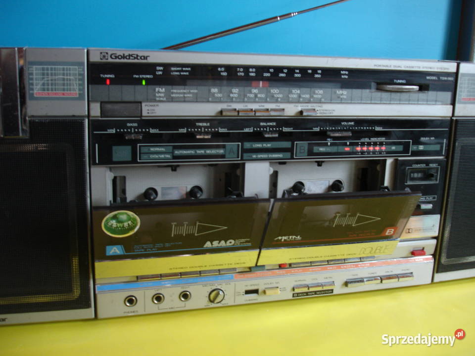 Radiomagnetofon GOLDSTAR TSW960 sprzedam