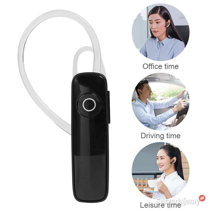 Nowa Słuchawka Douszna Pojedyncza Bluetooth 40