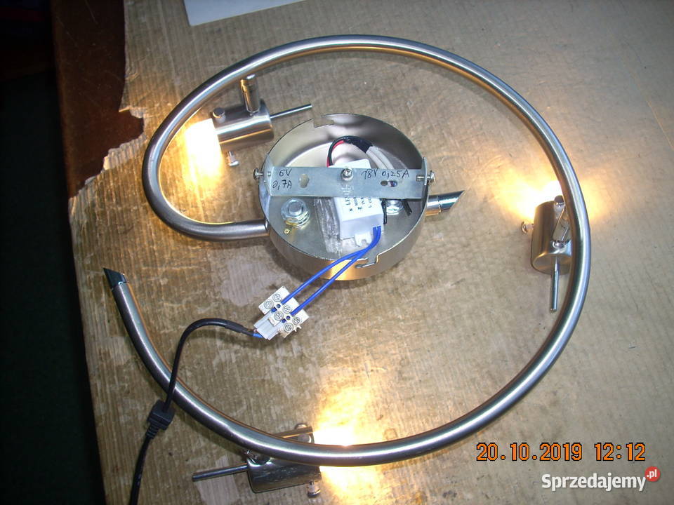 PLAFON SPOT LAMPA SUFITOWA 3x LED 3W chrom inny kolor Piotrków Trybunalski