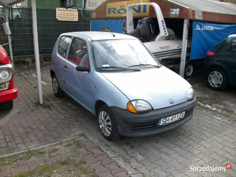 Fiat Seicento Nowy Przegląd nieuszkodzony Katowice