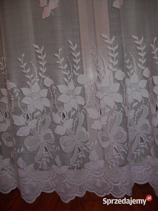 firana gotowakrem 160 x 200 dwie sztuki Wrocław sprzedam