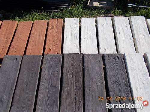 donice ogrodowe doniczki ogród drewno beton Nietków