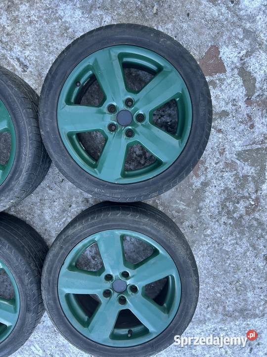 Felgi koła aluminiowe r17 vw audi skoda 5x112 Świebodzice