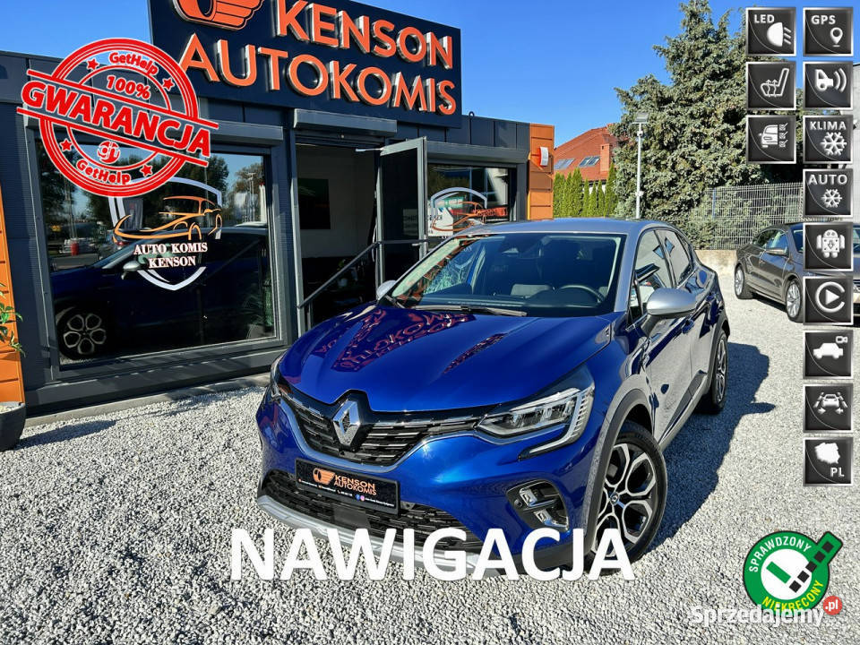 Renault Captur LED Klima Navi Asystenci Kamera ABS Bydgoszcz