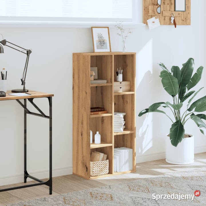 Regał dąb artisian 50x25x105 materiał Warszawa