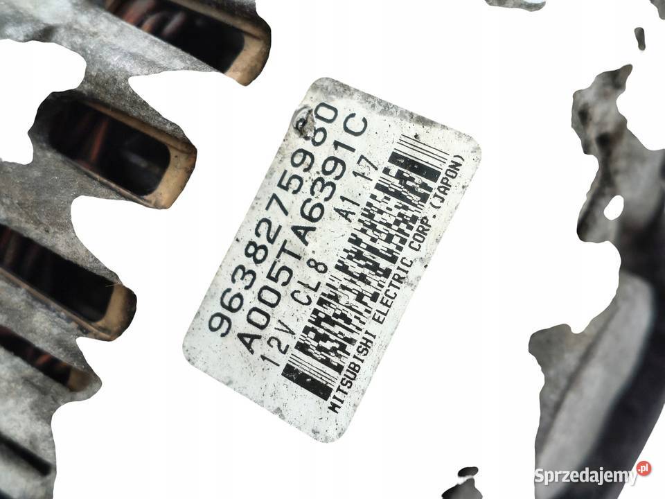 ALTERNATOR Peugeot 206 306 Partner Citroen 14 8V osobowe