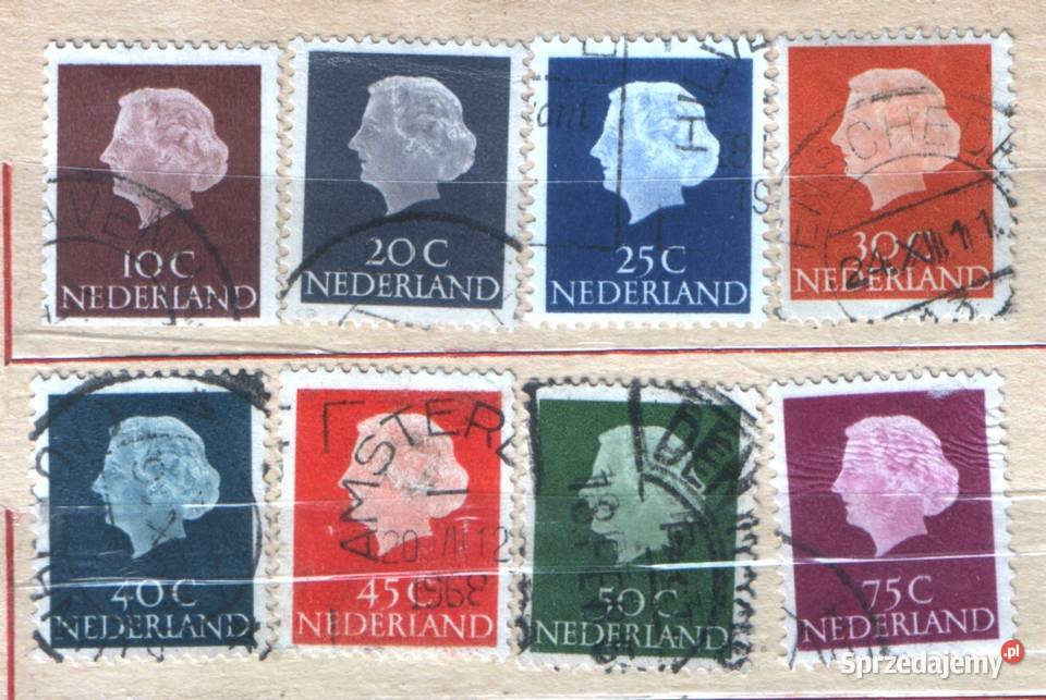 Zn Holandia Mi 613 4 20 2 7 9 kas 1953 Gliwice