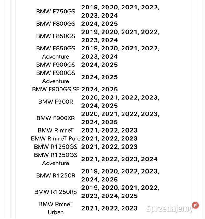 Przełącznik zespolony bmw R1250Gs F900 F850Gs Poznań