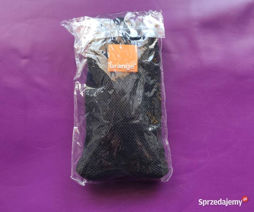 Nowy materiałowy pokrowiecetui na telefon z logo Pruszków