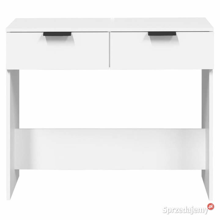 Stolik konsolowy biały 90x36x75 materiał Warszawa