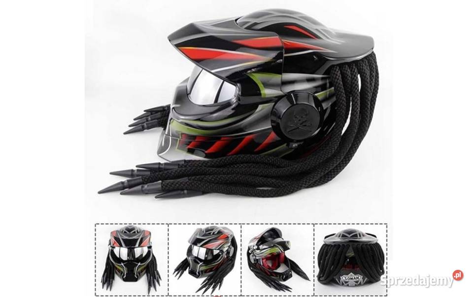 Kask motocyklowy Predator ROZMIAR L Sosnowiec