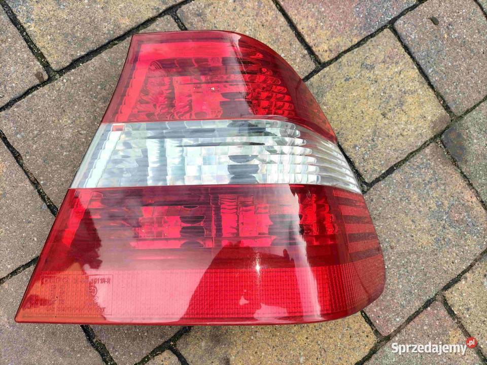 Lampa prawa tylna BMW E46 SEDAN POLIFT Biały Poręba