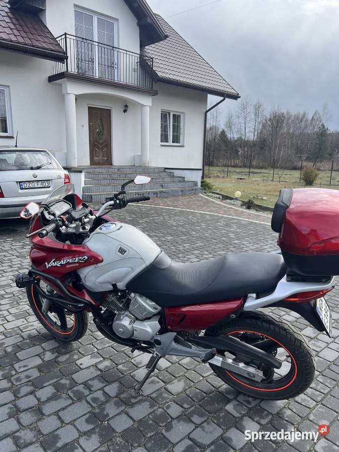 Honda Varadero 125 ekstra dodatki mazowieckie Radziwiłłów