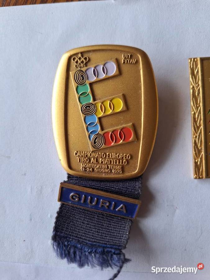 Przypinki z zawodów strzeleckich Zakopane