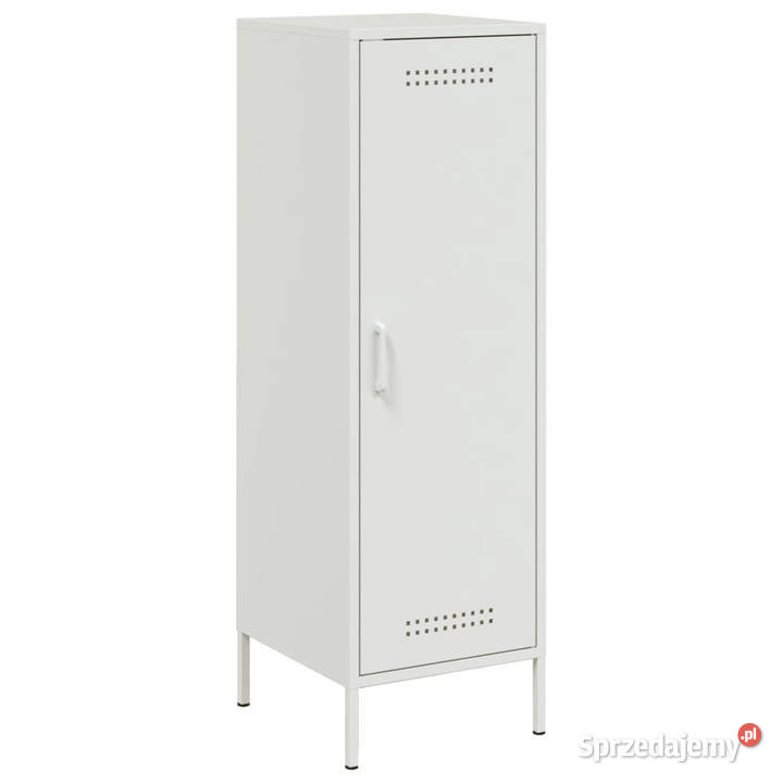 Szafka biała 36x39x113 stal WM843011 mazowieckie Warszawa