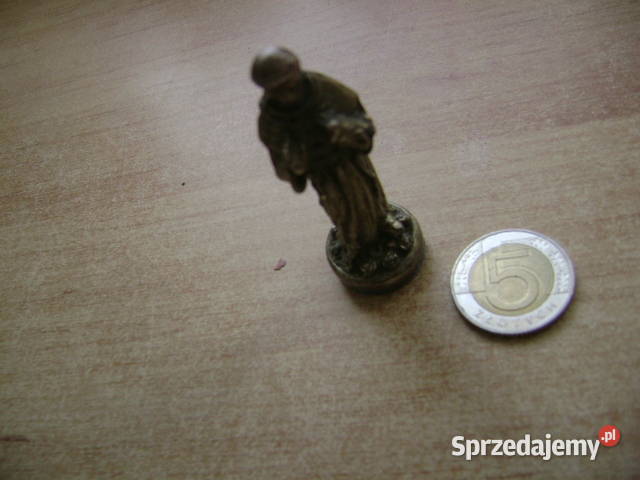 Starocie z PRL Dewocjonalia Figurka metalowa Pozostałe sprzedam