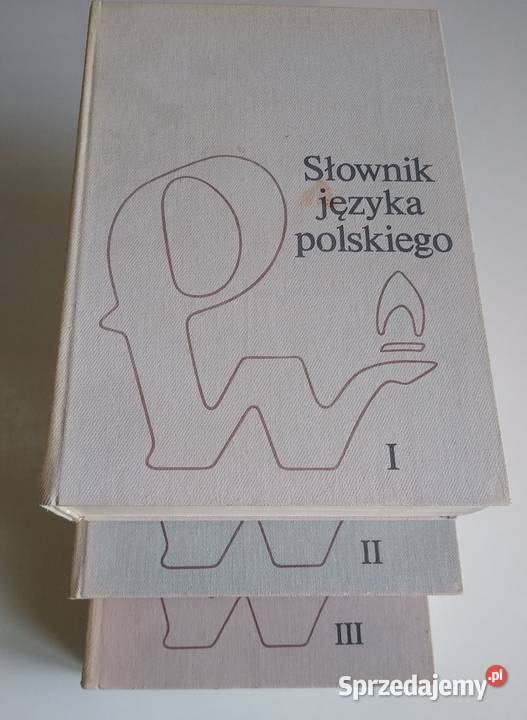 Słownik języka polskiego PWN tom I II III Rok wydania 1978 Gdańsk