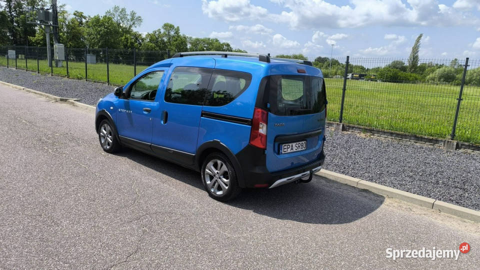 Dacia Dokker Stepway 12 TCe 115 2015r 154000 Fra ABS Dokker łódzkie Pabianice