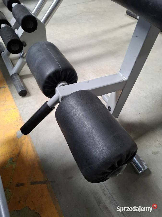 Ławka skośna na mięśnie brzucha Nordic Gym Wałcz