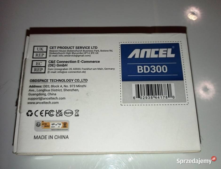 ANCEL BD300 Skaner OBD2 BMW VAG Łódź