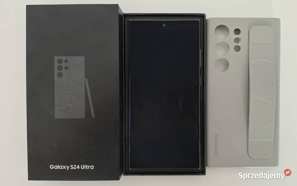Samsung Galaxy S24 Ultra 12/512GB Titanium Black – ZALANY / NA CZĘŚCI