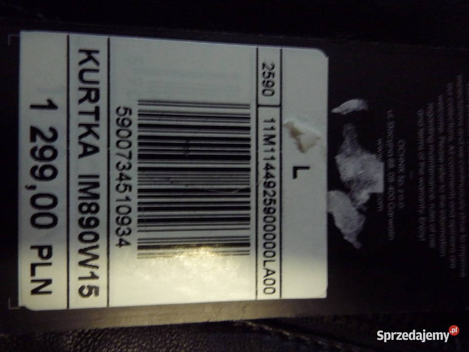 kurtka skórzana ochnik IM890X152590 Chmiel