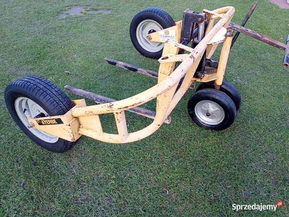 Wózek paleciak na budowę do kostki brukowej itp Zdziarzec