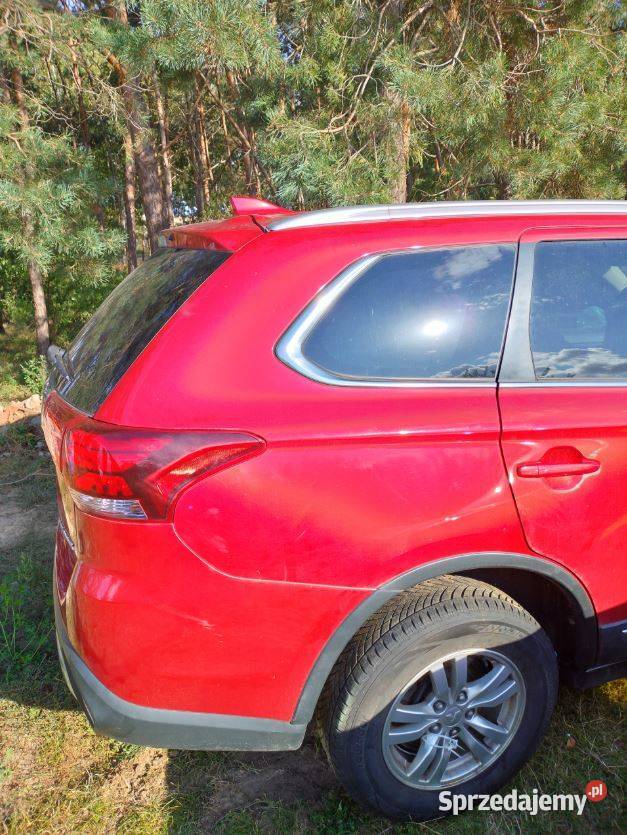 KLAPA TYŁ MITSUBISHI OUTLANDER III LIFT ZDERZAK