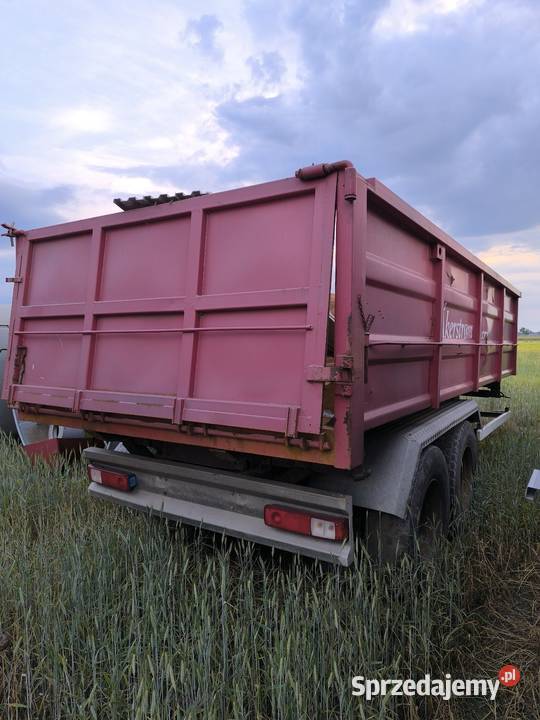Przyczepa wywrotka tandem 20t solidna kiper Galewice