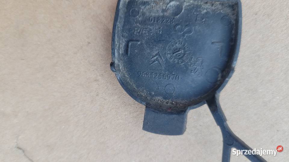 CITROEN C3 II 201016 ZAŚLEPKA HAKA ZDERZAK TYŁ osobowe Ruda Śląska sprzedam