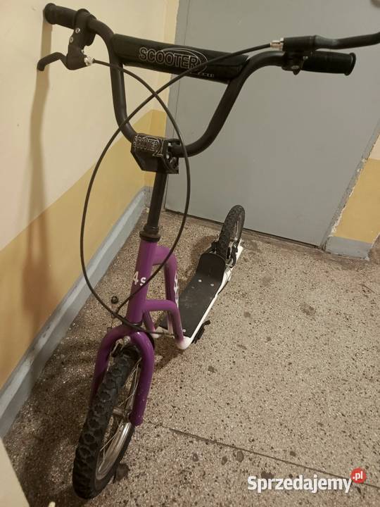 Scooter hulajnoga dziecięca regulowana fioletowa kujawsko-pomorskie Toruń