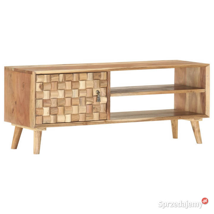 Szafka pod TV 100 x 35 x 40 lite drewno akacjowe