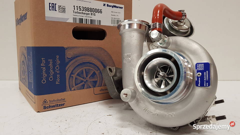 Nowa turbosprężarka BorgWarner KKK 11539880066 mazowieckie
